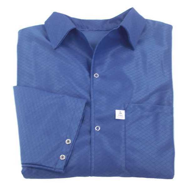 Lightweight ESD Smock Large Blue