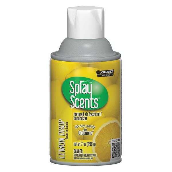 Metered Air Freshener Lemon, 7oz., PK12