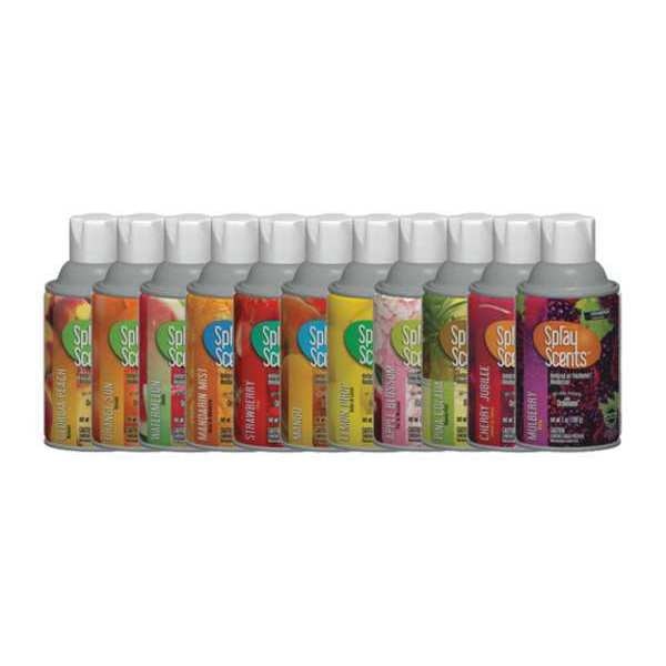 Metered Air Freshner Fruit Asst, PK12