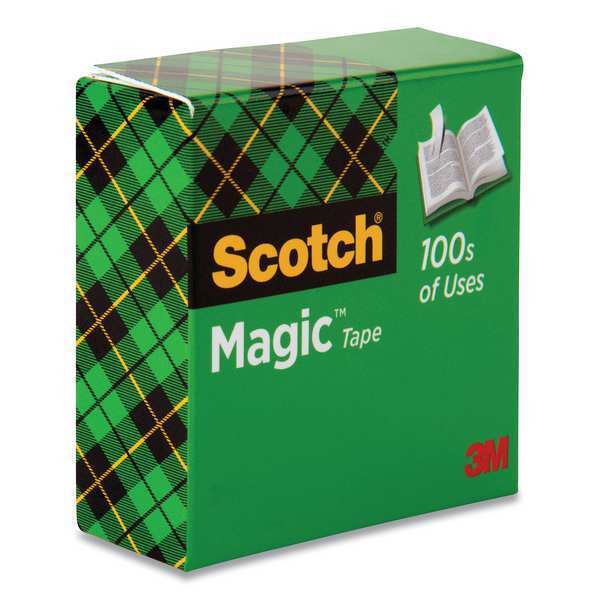 Magic Tape, 75 x 1000 in., Clear