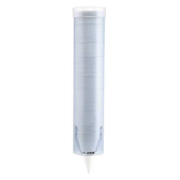 Cup Dispenser, 4 to 10oz. Cup Size, Blue