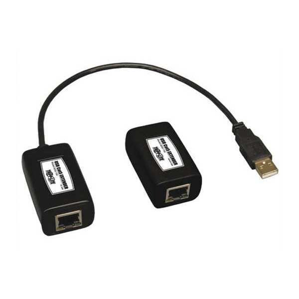 USB-Cat5/6 Extender, Up to 150ft, 1 Port