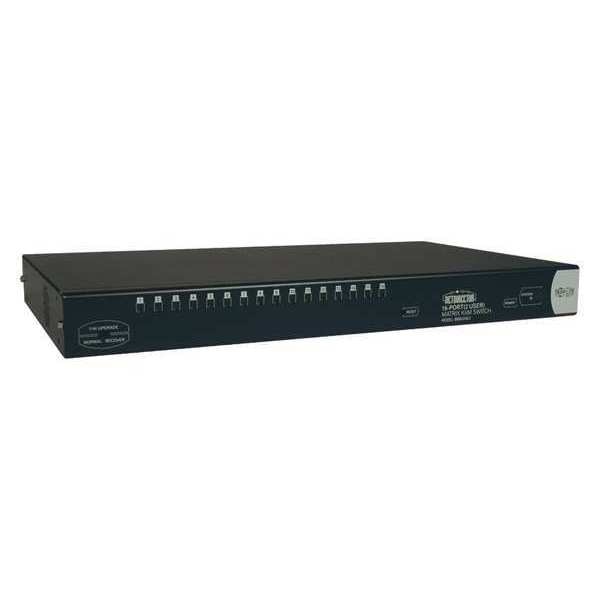 KVM, 16-Port, Cat5, Matrix, 1U, 2 User