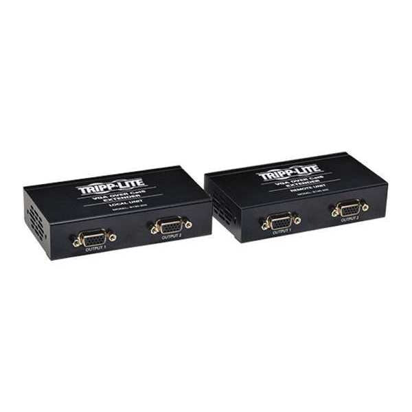 VGA-Cat5/6 Extender, Up to 500ft, EDID