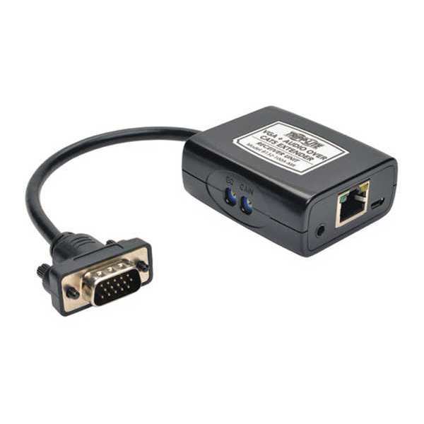 VGA-Cat5/6 Extender, Up to 750ft, USB