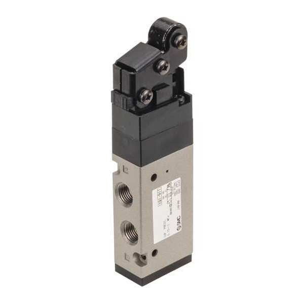 Mechanical Valve, 5 Port, Roller Lever, NPT