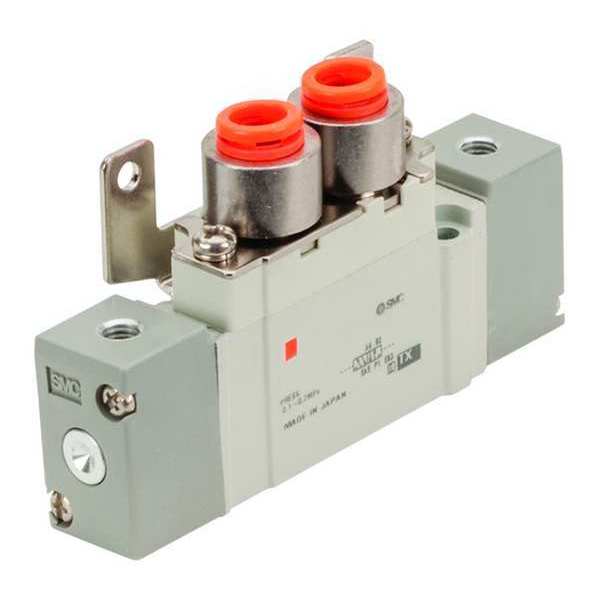 Air Operated 5 Port Valve, 8mm Port