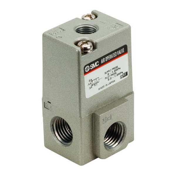 Air Operated 3 Port Valve, 1/4
