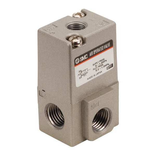 Air Operated 3 Port Valve 1/8