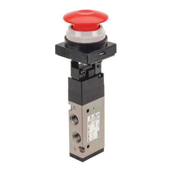 Mechanical Valve, 5 Port, Roller Plunger