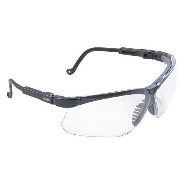 Safety Glasses, Clear Polycarbonate Lens, Scratch-Resistant