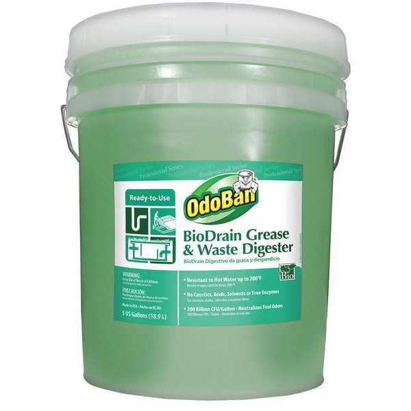 Liquid 5 gal. BioGrease and Waste Digester, 5 gal., Pail