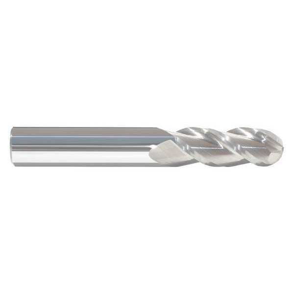 End Mill, 1/2 3FL 45 HPNF, 1-1/4 LOC Ball
