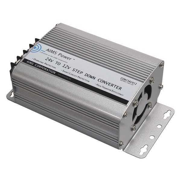 Converter, Aluminum Case, 12.5V-13.5V DC Output Voltage