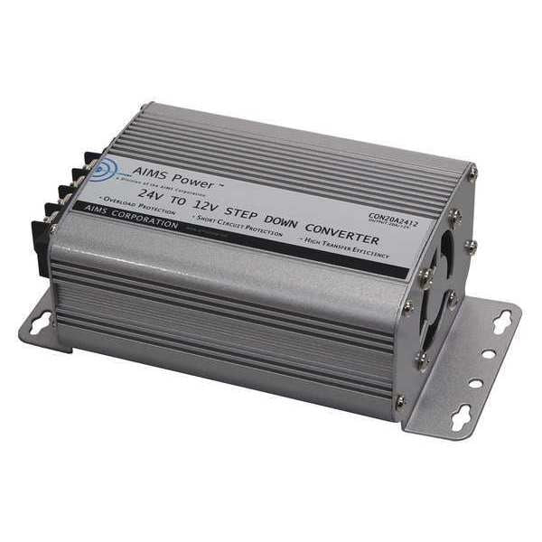Converter, Aluminum Case, 12V DC Output Voltage