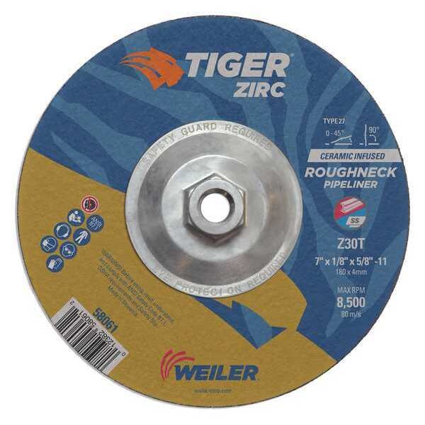 Combo Wheel, Type 27, 0.125 in Thick, Zirconia Alumina