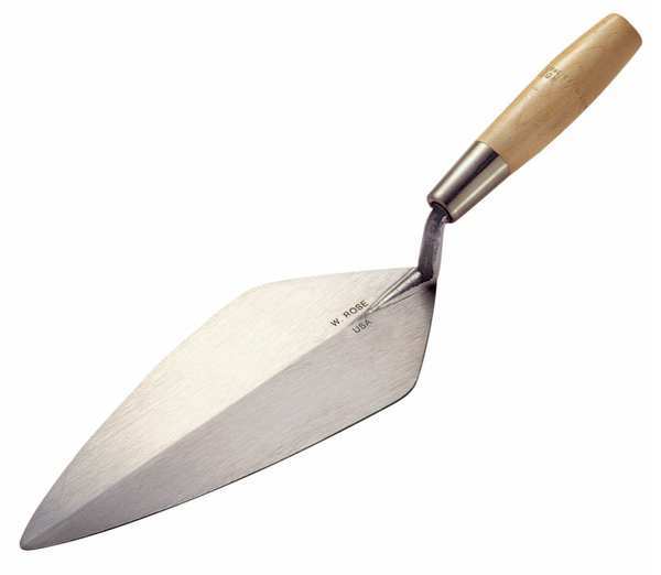Brick Trowel, Narrow London, 4-3/4 x 11 in