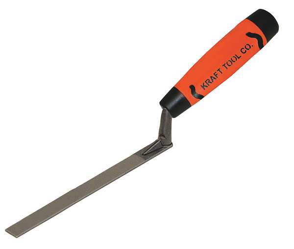Caulking Trowel, 3/8 x 6-5/8 in, Steel