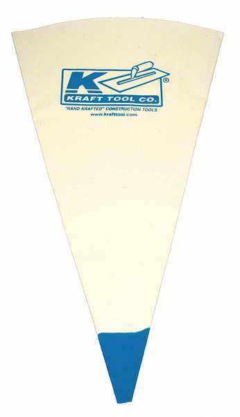 Poly Grout Bag, 4 qt, 13 x23 in, Molded Tip