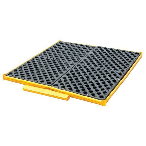 Ultra-Spill Deck(R), 110 gal Spill Capacity, 4 Drum, 6000 lbs., Polyethylene