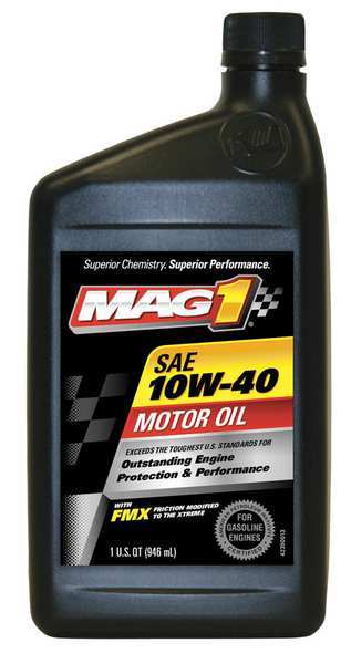 Motor Oil, 10W-40, 1 Qt.