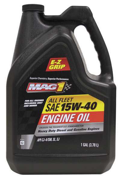 Diesel Engine Oil, 1 Gal., 15W-40