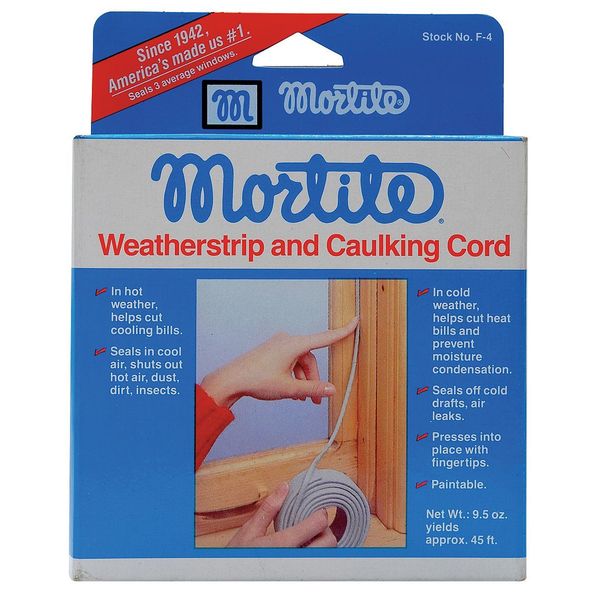 Weatherstrip, 45 ft, Gray