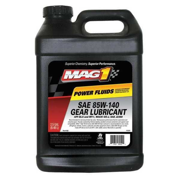 2.5 gal Gear Oil Container Brown