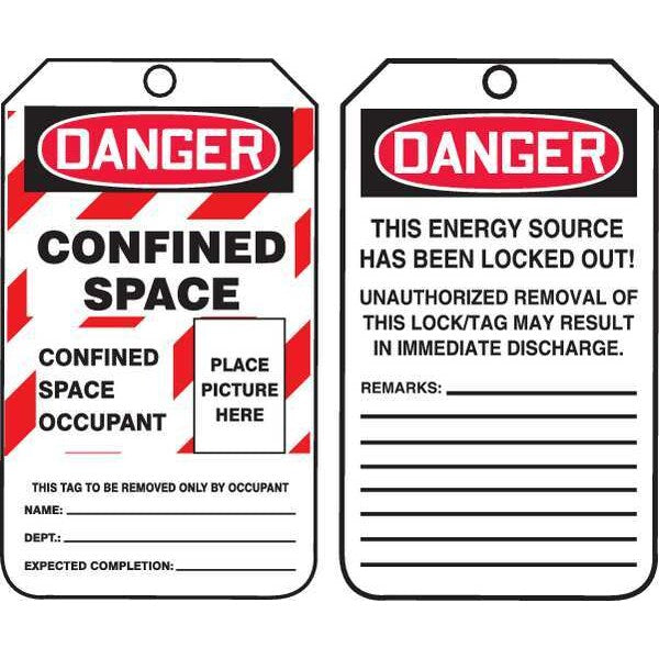 Danger Tag, 5-3/4 x 3-1/4, PK25