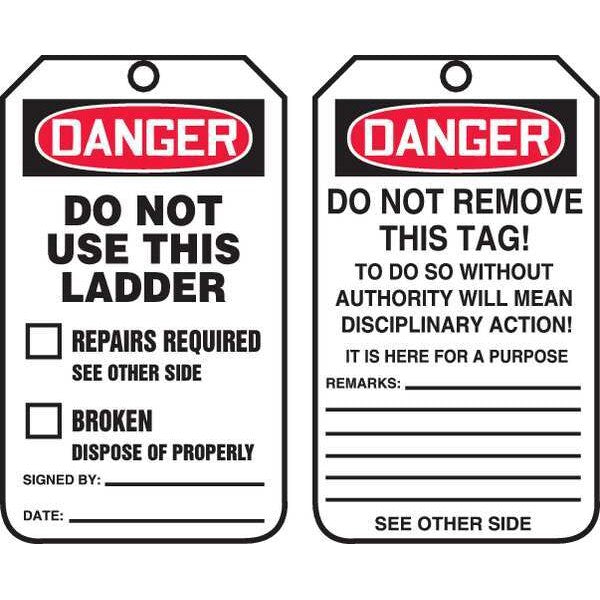 Danger Tag, 5-3/4 x 3-1/4, PK25