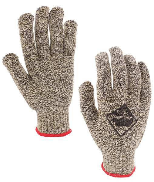 Cut Resistant Gloves, A6 Cut Level, Uncoated, 9, 12PK