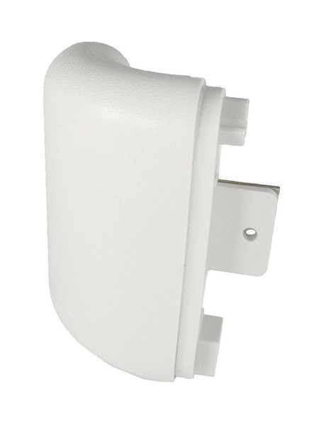Handrail Outside Corner, Linen White