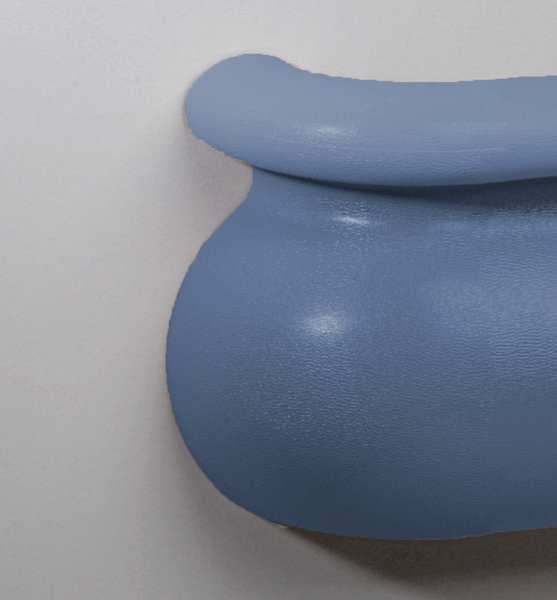 Right Handrail Return, Windsor Blue