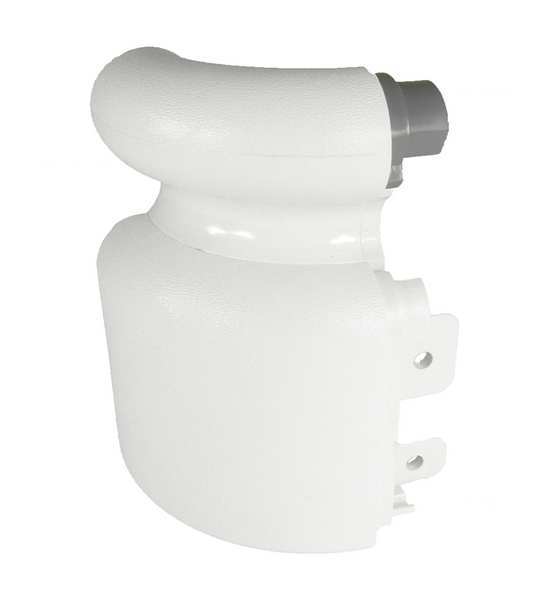 Right Handrail Return, Silver-Gray