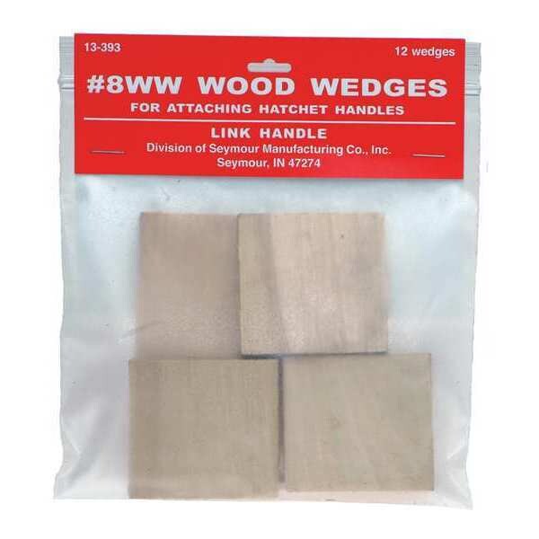 Wood Wedges, PK12