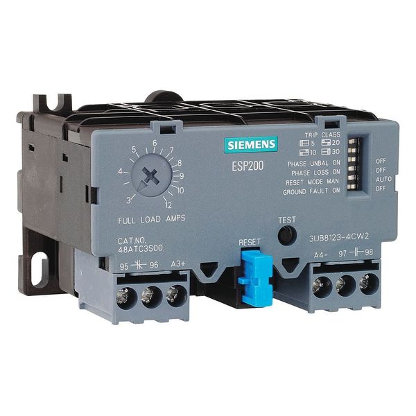 Ovrload Relay, 10 to 40A, Class 5/20/20/30