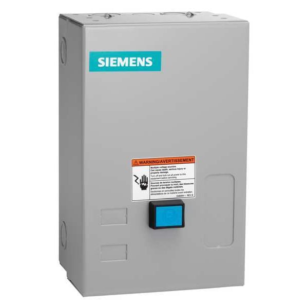 Nonreversing NEMA Magnetic Motor Starter, 1 NEMA Rating, 24V AC, 3 Poles, 1NO