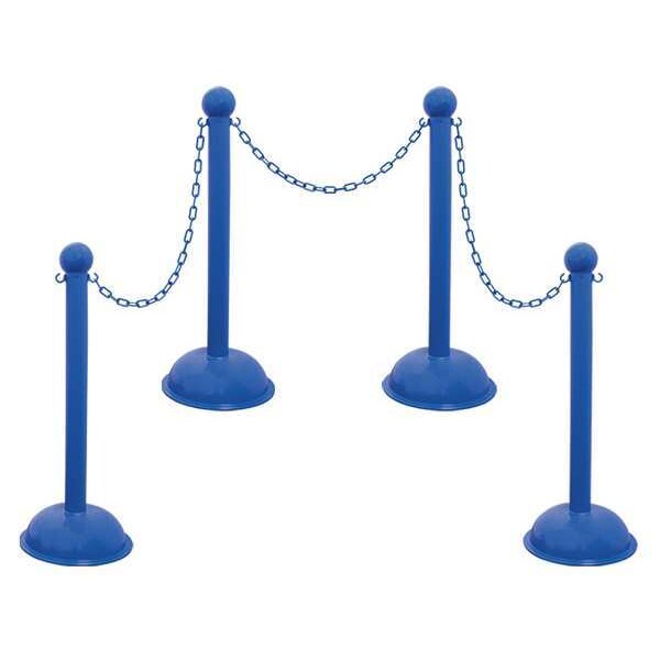 Heavy Duty Stanchion and Chain Kit