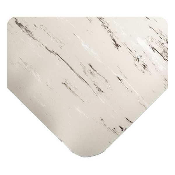 UltraSoft Tile Top Mat, Gray, 46 ft. L x 2 ft. W, Marble Surface Pattern, 7/8