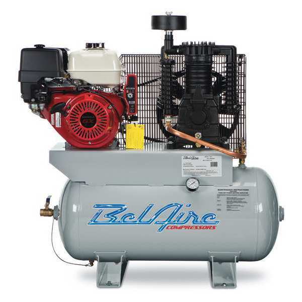 Air Compressor, 13 HP, Honda, 30 gal.