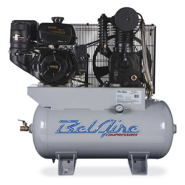 Air Compressor, 14 HP, Kohler, 30 gal.