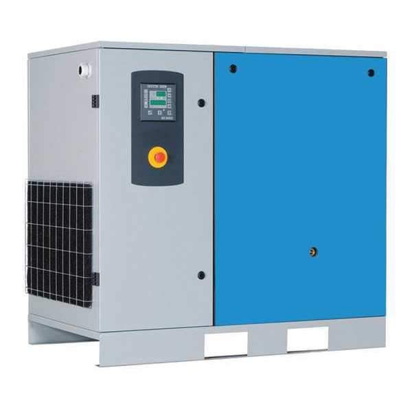 BelAire 20 HP 132 Gallon 125 PSI Screw Compressor, 62.7 CFM @ MAX/125 PSI, 208-230/460V 3Ph, 63 dBA
