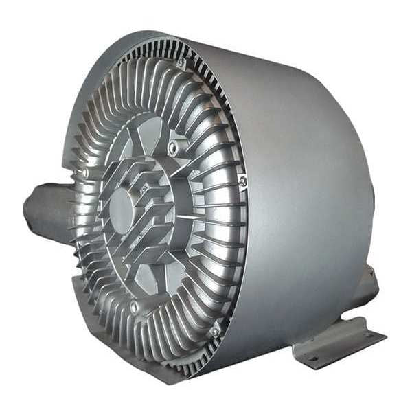 Regenerative Blower, 6 HP, 230 cfm, Thermal Protection: Y