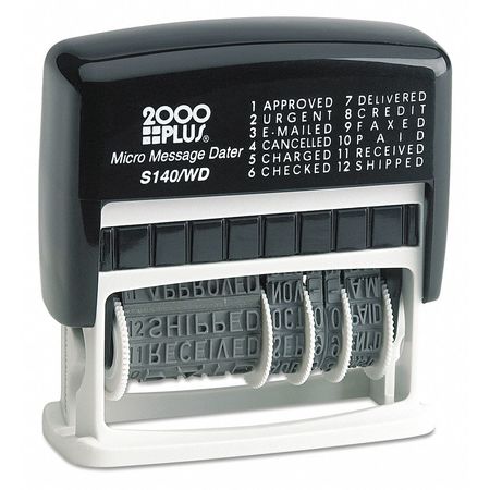 Micro Message Stamp,self Ink,size 1 (1 U