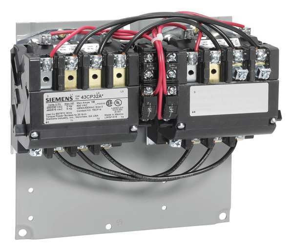 240VAC Reversing Magnetic Contactor 3P 18A NEMA 0