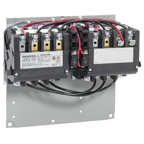 480VAC Reversing Magnetic Contactor 3P 27A NEMA 1