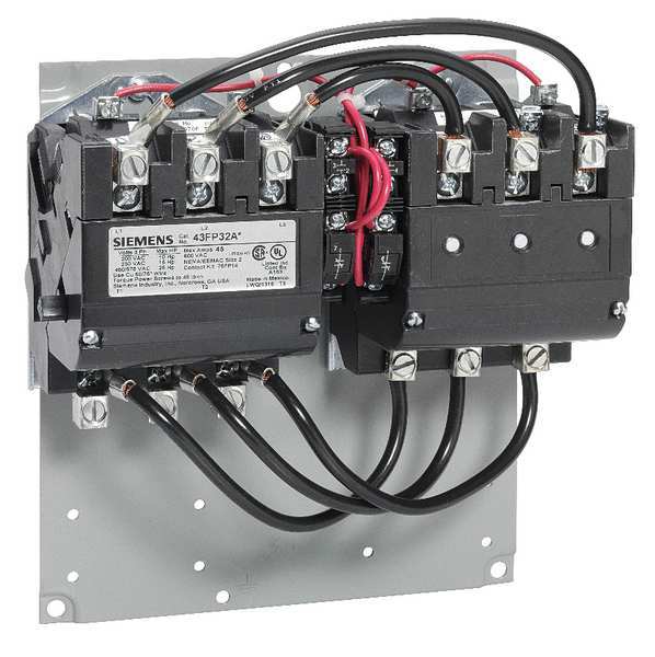 120VAC Reversing Magnetic Contactor 3P 45A NEMA 2