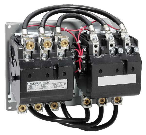 120VAC Reversing Magnetic Contactor 3P 135A NEMA 4