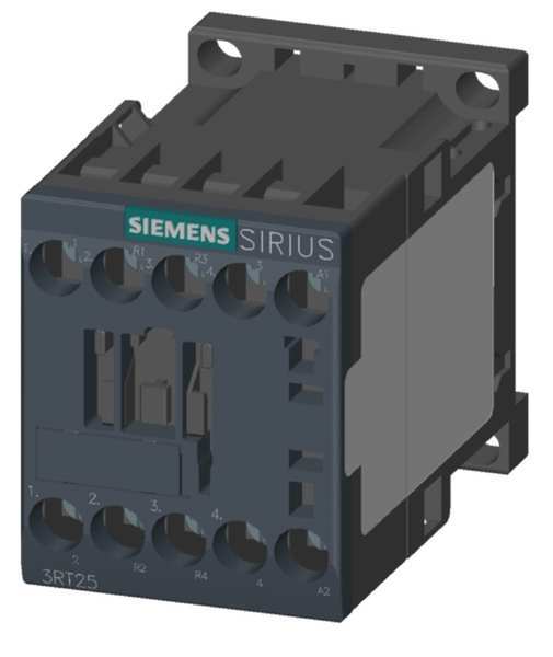 IEC Magnetic Contactor, 4 Poles, 24 V AC, 12 A, Reversing: No