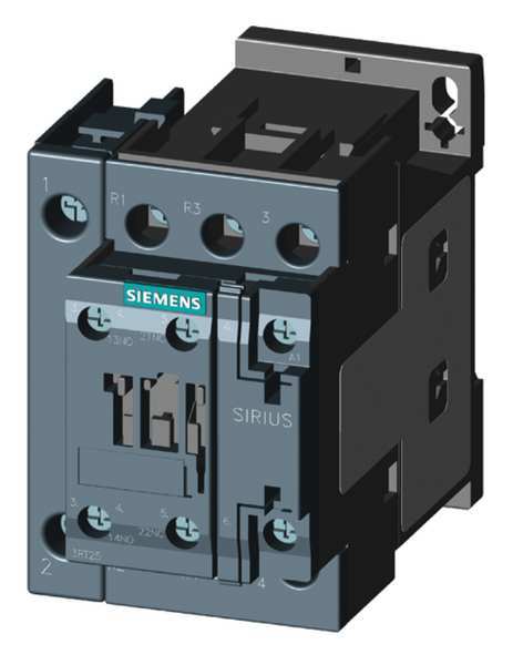 IEC Magnetic Contactor, 4 Poles, 24 V AC, 25 A, Reversing: No